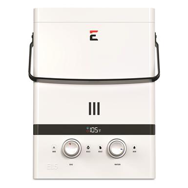 Eccotemp Luxe EL5 1.5 GPM 37.5K BTU Portable Outdoor Tankless Water Heater with LED Display