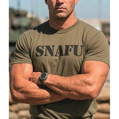 Men's Military Acronym SNAFU T-Shirt