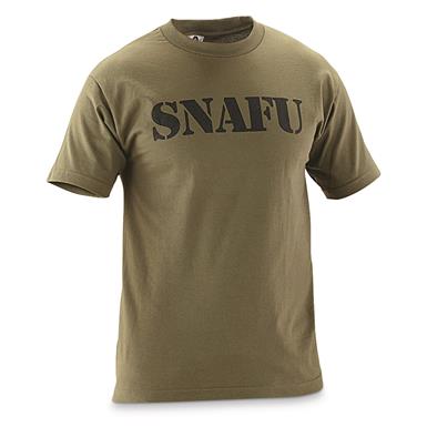 Men's Military Acronym SNAFU T-Shirt
