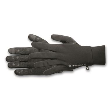 Manzella Men's Power Stretch Ultra TouchTip Gloves