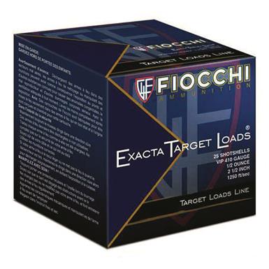 Fiocchi Exacta, 410 Gauge Target Loads, 2 1/2", 1/2 oz., 250 Rounds