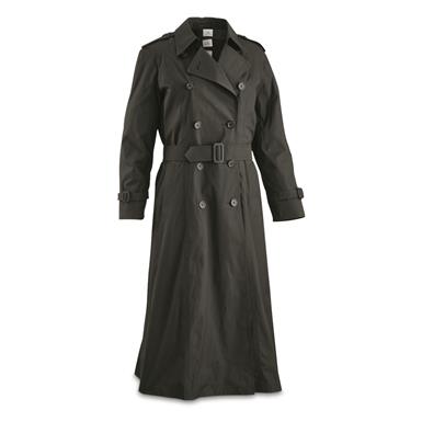 U.S. Army Surplus Womens All Weather Trench Coat, New