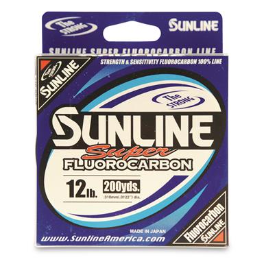 Sunline Super Fluorocarbon Fishing Line, 200 Yards
