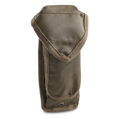 French Military Surplus Handgun Ammo Pouches, 2 Pack, New