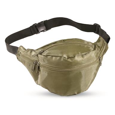 French Municipal Surplus Fanny Packs, 2 Pack, New