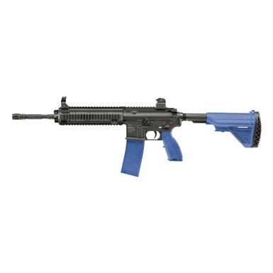 T4E Heckler & Koch HK416 Training Marker/Paintball Rifle, .43 Caliber, LE Blue/Black. 14 Rounds