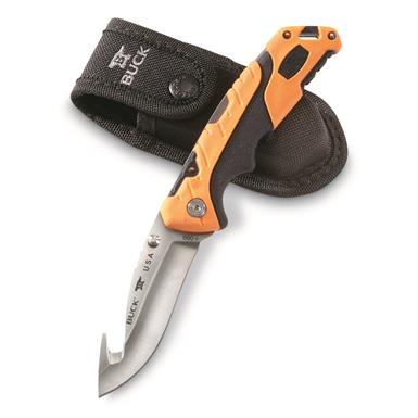 Buck Knives 660 Folding Pursuit Pro Large Folding Knife with Guthook