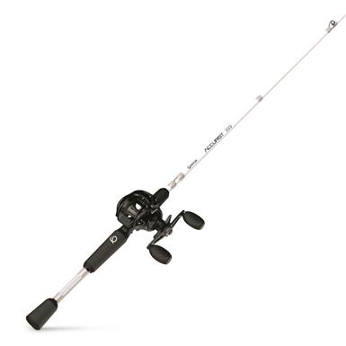 Quantum Accurist 100 Low Profile 7' Medium Heavy Baitcasting Combo, Black, 7.0:1 Gear Ratio, RH