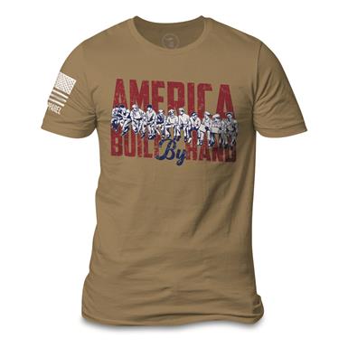 Nine Line Men's America Built By Hand Short Sleeve T-shirt