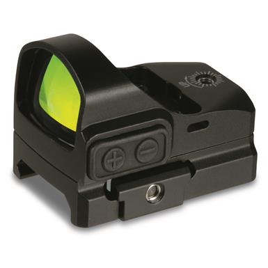 TruGlo Tru-Tec Micro 1x23mm Green Dot Sight, 3 MOA Reticle
