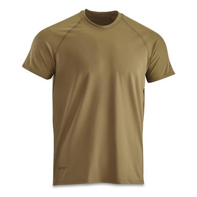 U.S. Military Surplus Bates Short Sleeve Base Layer Shirt, New