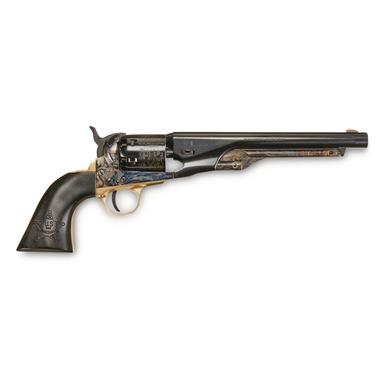 Traditions US Marshal Logo Black Powder Revolver, .36 Caliber