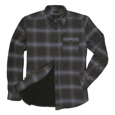 DKOTA GRIZZLY Men's Wade Fleece-lined Shirt Jacket