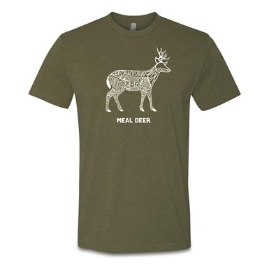 Hunt to Eat Meal Deer Short Sleeve Tee