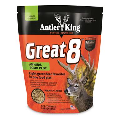Antler King Great 8 Food Plot Seed, 8 lbs.