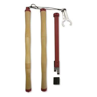 HT Siberian Deluxe 3-Piece Ice Chisel with Carrying Bag