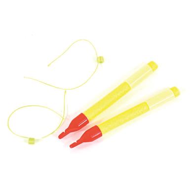 Clam Pro Tackle Glow Ice Buster Bobbers, 6 Pack