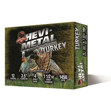 HEVI-Shot HEVI-Metal Turkey, 12 Gauge, 3.5", 1 1/2 oz. Shotshells, 5 Rounds