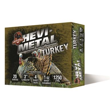 HEVI-Shot HEVI-Metal Turkey, 20 Gauge, 3", 1 oz. Shotshells, 5 Rounds