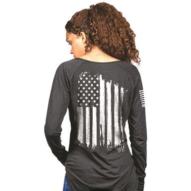 Nine Line Women's America Long-sleeved T-shirt