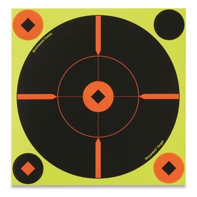Birchwood Casey Shoot-N-C Bullseye BMW 8" Paper Targets, 50 Pack