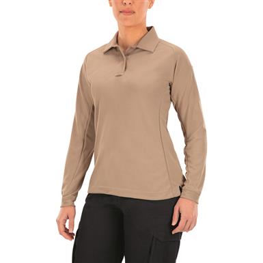 Vertx Women's Coldblack Long-sleeved Polo Shirt