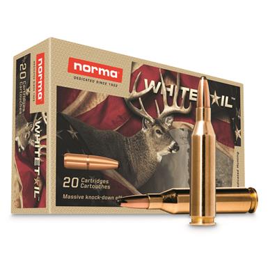 Norma Whitetail, .243 Winchester, PSP, 100 Grain, 20 Rounds
