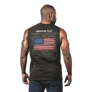 Nine Line Limited Edition Flag Schematic Sleeveless Muscle Tee