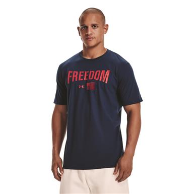Under Armour Men's Freedom Lockup Flag Shirt