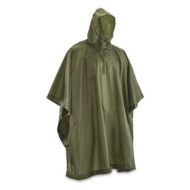 Brooklyn Armed Forces Enhanced Military Poncho with Stuff Sack