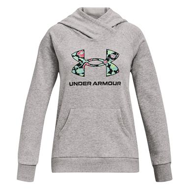 Under Armour Girls' Rival Logo Hoodie