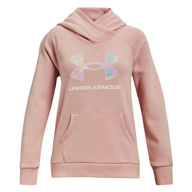 Under Armour Girls' Rival Logo Hoodie