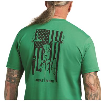 Ariat Men's Rebar Cotton Strong American Outdoors Shirt