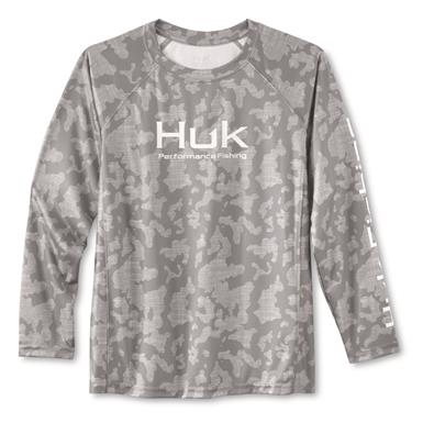 Huk Youth Running Lakes Pursuit Long Sleeve Shirt