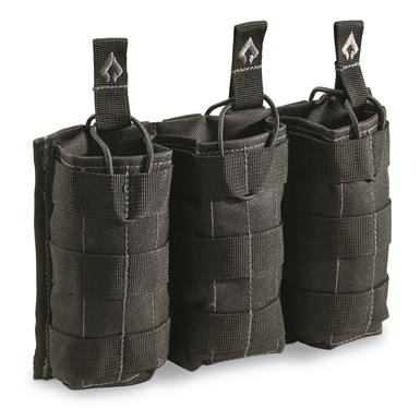 Advanced Warrior Solutions AR-15 Open-Top Triple Magazine Pouch