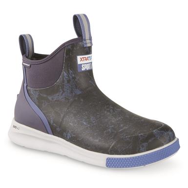 XTRATUF Men's Ankle Deck Sport Rubber Boots