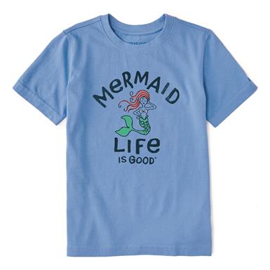 Life Is Good Kids' Mermaid Life Crusher Shirt