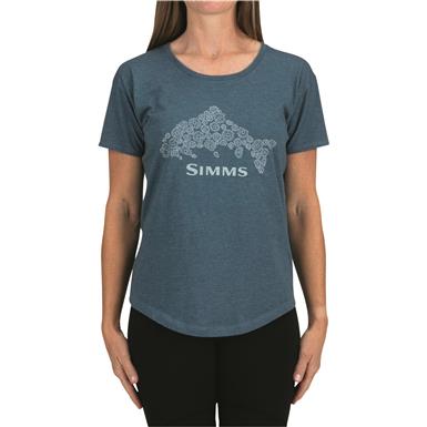 Simms Women's Floral Trout Shirt