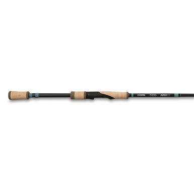 G. Loomis NRX+ 872S Jig & Worm Spinning Rod, 7'3" Length, Medium Power, Extra Fast Action