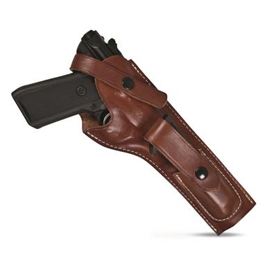 BlueStone Safety Ruger 22/45 Leather Holster with Mag Pouch