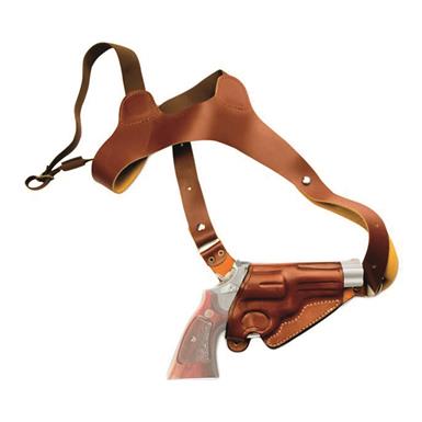 Cebeci Arms Leather Executive Shoulder Holster, S&W J-frame 3" Revolvers