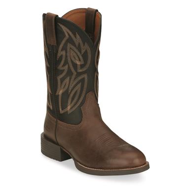 Justin Men's Stampede Rendon Pecan Western Boots