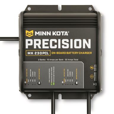 Minn Kota MK-230 2 Bank 15 AMP Precision Onboard Battery Charger