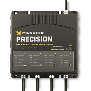 Minn Kota MK-440 4 Bank 10 AMP Precision Onboard Battery Charger