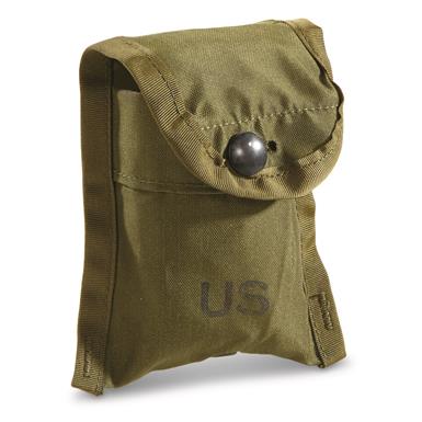 U.S. Military Surplus Compass Pouches, 4 Pack, New