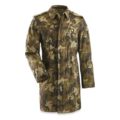 Romanian Military Surplus Parka with Insulated Liner, New