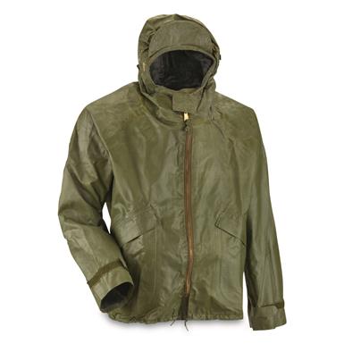 USMC Military Surplus Waterproof Rain Parka, New