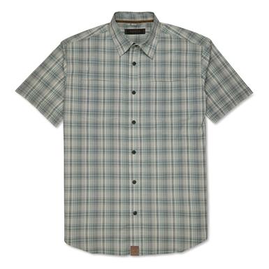 DKOTA GRIZZLY Men's Yates Short-Sleeve Plaid Shirt