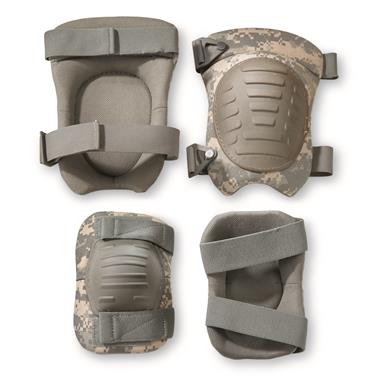 U.S. Military Surplus Combat Knee and Elbow Pads, Used
