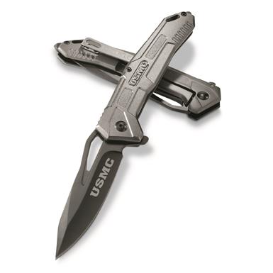 U.S. Marines by MTech M-A1060GY Spring Assisted Knife